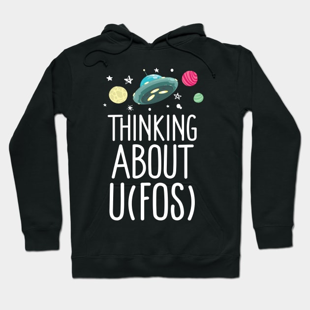 Thinking About UFOs Hoodie by Eugenex